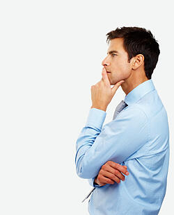 man thinking